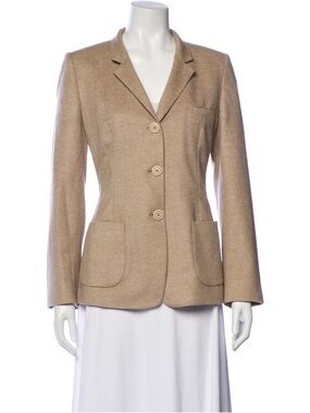 Brunello Cucinelli Taupe Single-Breasted Blazer